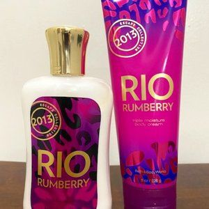 Bath & Body Works - Limited Edition Set - RIO RUMBERRY